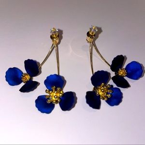 Floral earrings